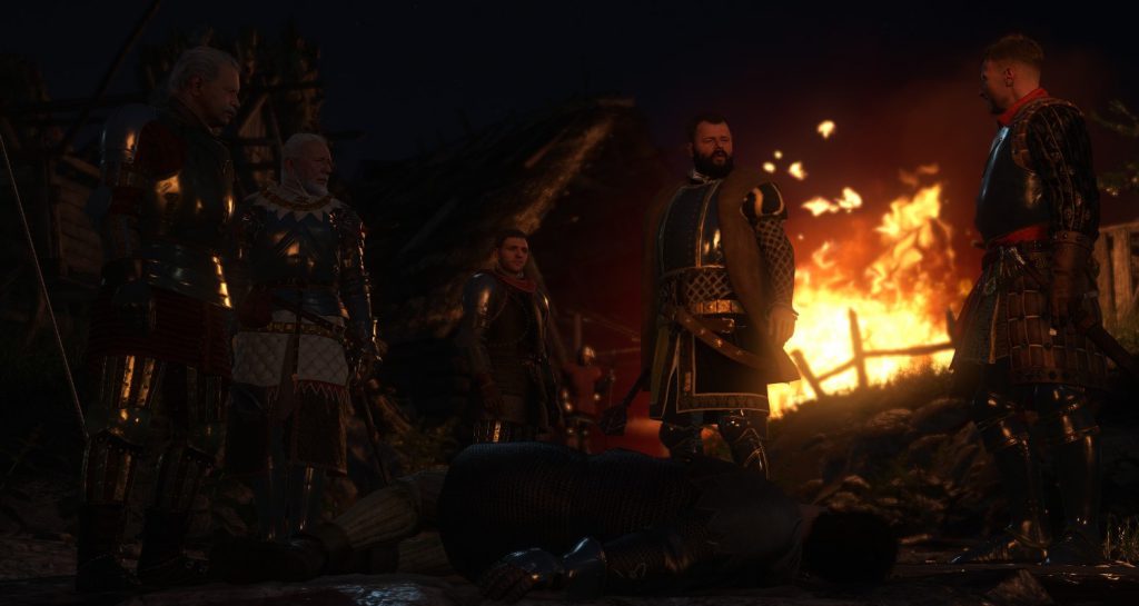 Kingdom Come Deliverance after attacking Vranik with the lords