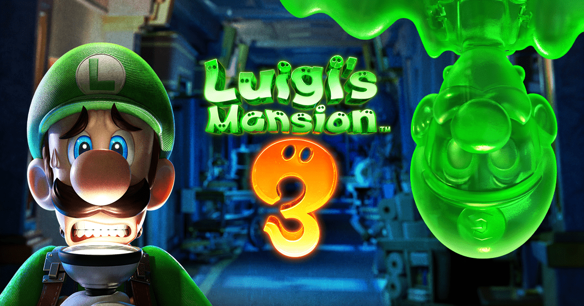 Luigi's Manson 3 Gameplay Logo