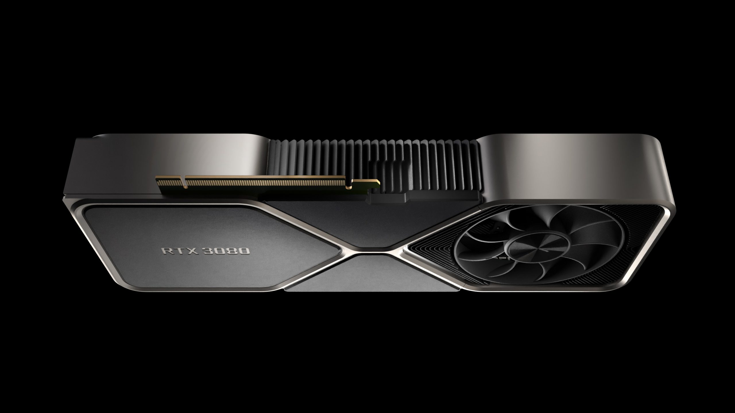 Upside down Nvidia Geforce RTX 3080 Founders Edition