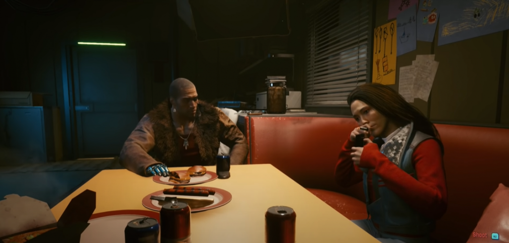 Cyberpunk 2077 River Ward and his sister Joss