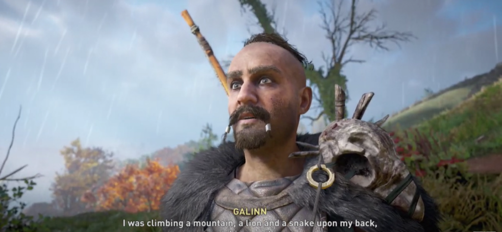 AC Valhalla talking to Galinn