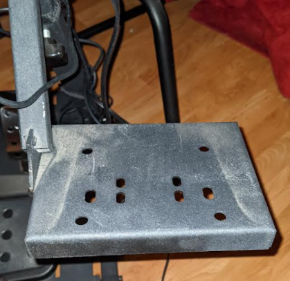 Wheel Stand Side Mount ready for Thrustmaster TH8A Shifter Add-on