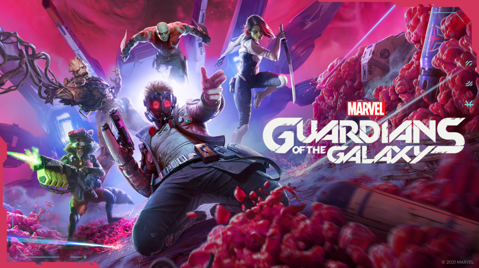 Marvel Guardians of the Galaxy Game Logo
