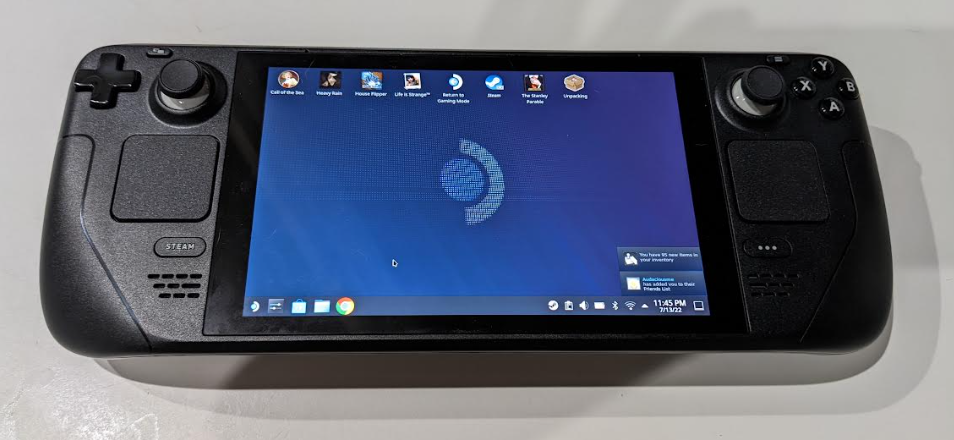 Steam Deck Linux desktop mode