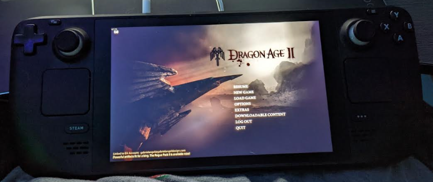 Dragon Age 2 on Steam Deck