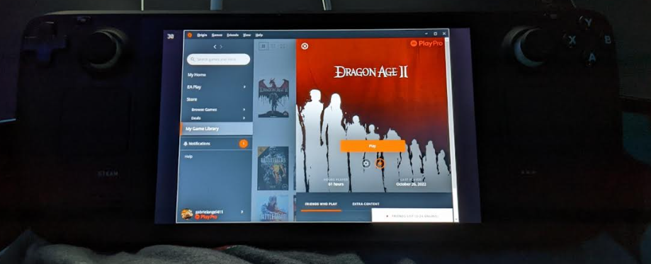 Dragon Age 2 EA Play Pro on Steam Deck - Sometimes I Play Games