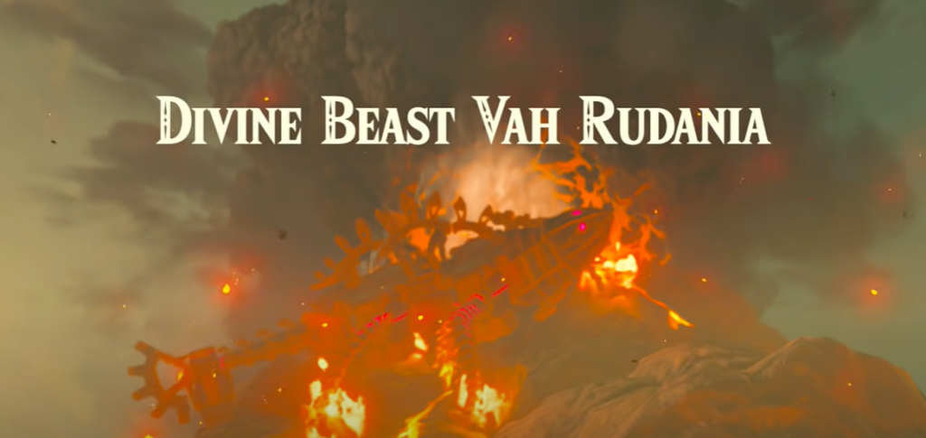 Zelda Breath of the Wild Divine Beast Vah Rudina