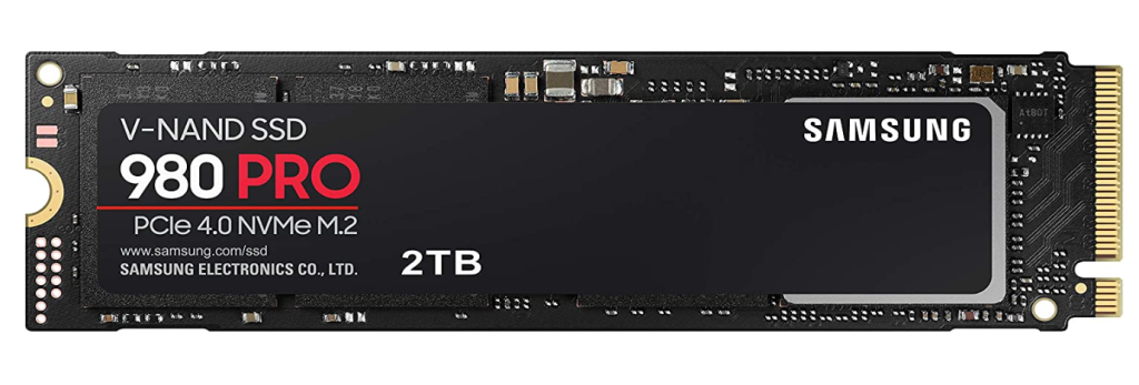 Samsung 980 Pro PCIe 4.0 NVMe M.2 2TB SSD drive