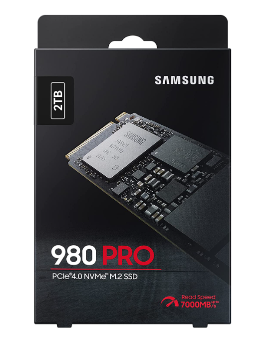 Samsung 980 Pro PCIe 4.0 NVMe M.2 SSD retail box