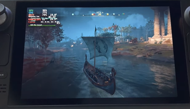 Assassin's Creed Valhalla on Steam Deck