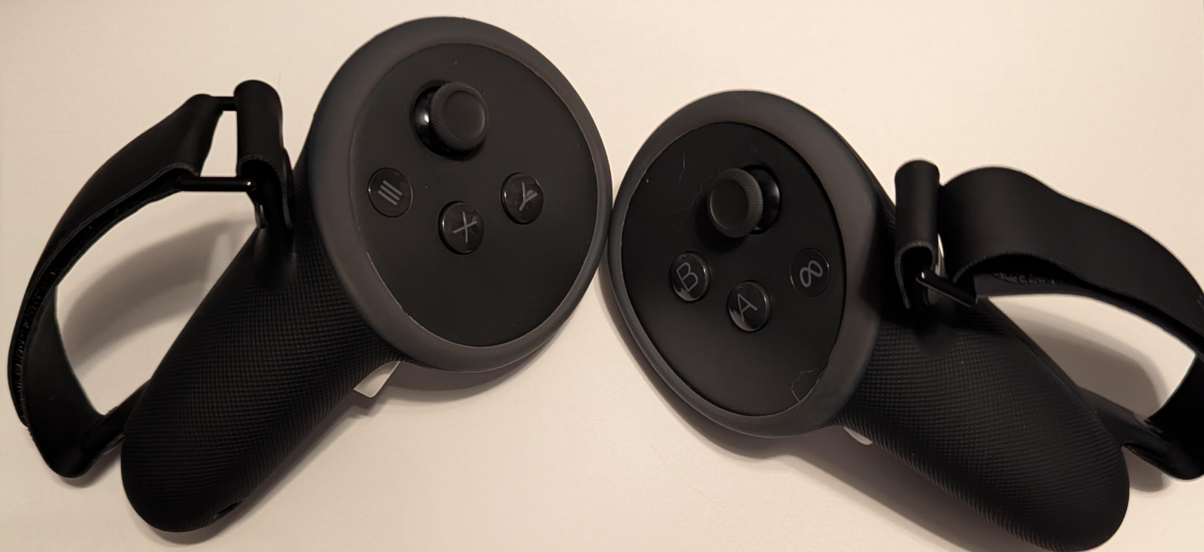 Meta Quest 3 controller silicon grips in valve index style