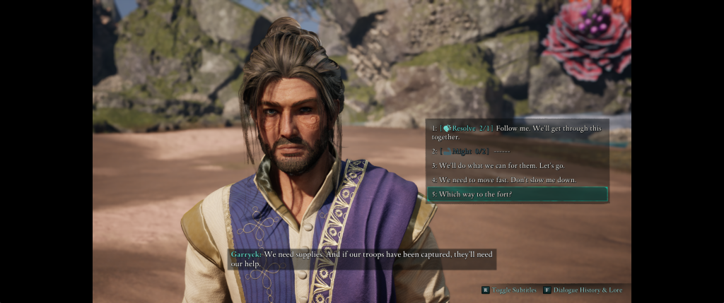 My Avowed Character My Avowed character with man bun, beard and mustache