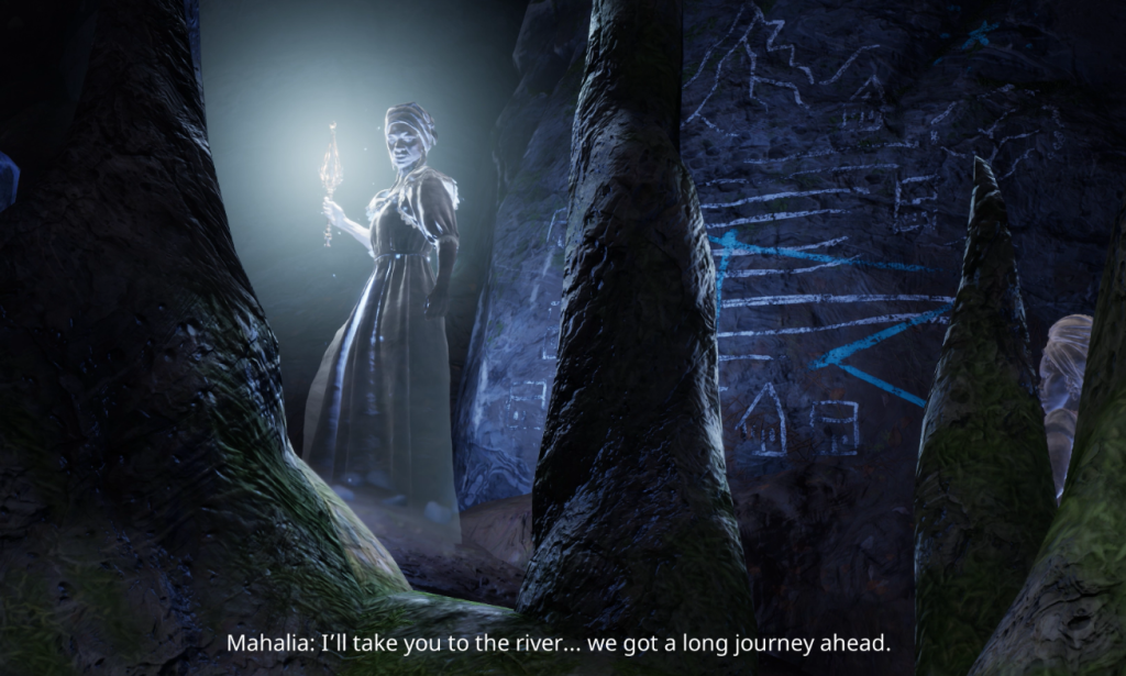 Mahalia's Ghost Mahalia's ghost in the underground railroad