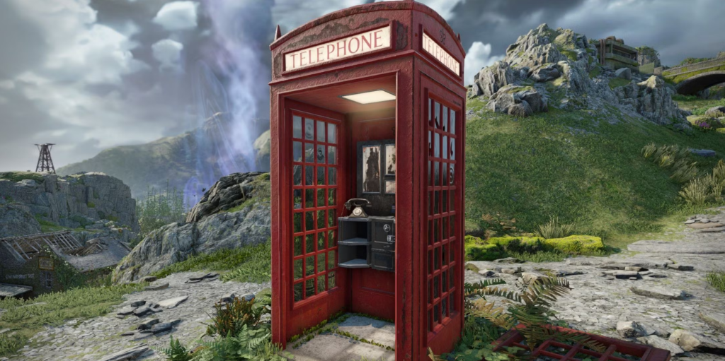 Red Telephone Booth Atomfall choices start with the telephone red booth