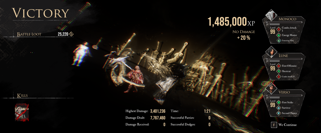 Defeating Simon Clair Obscur Expedition 33 defeating Simon with my immortal Verso