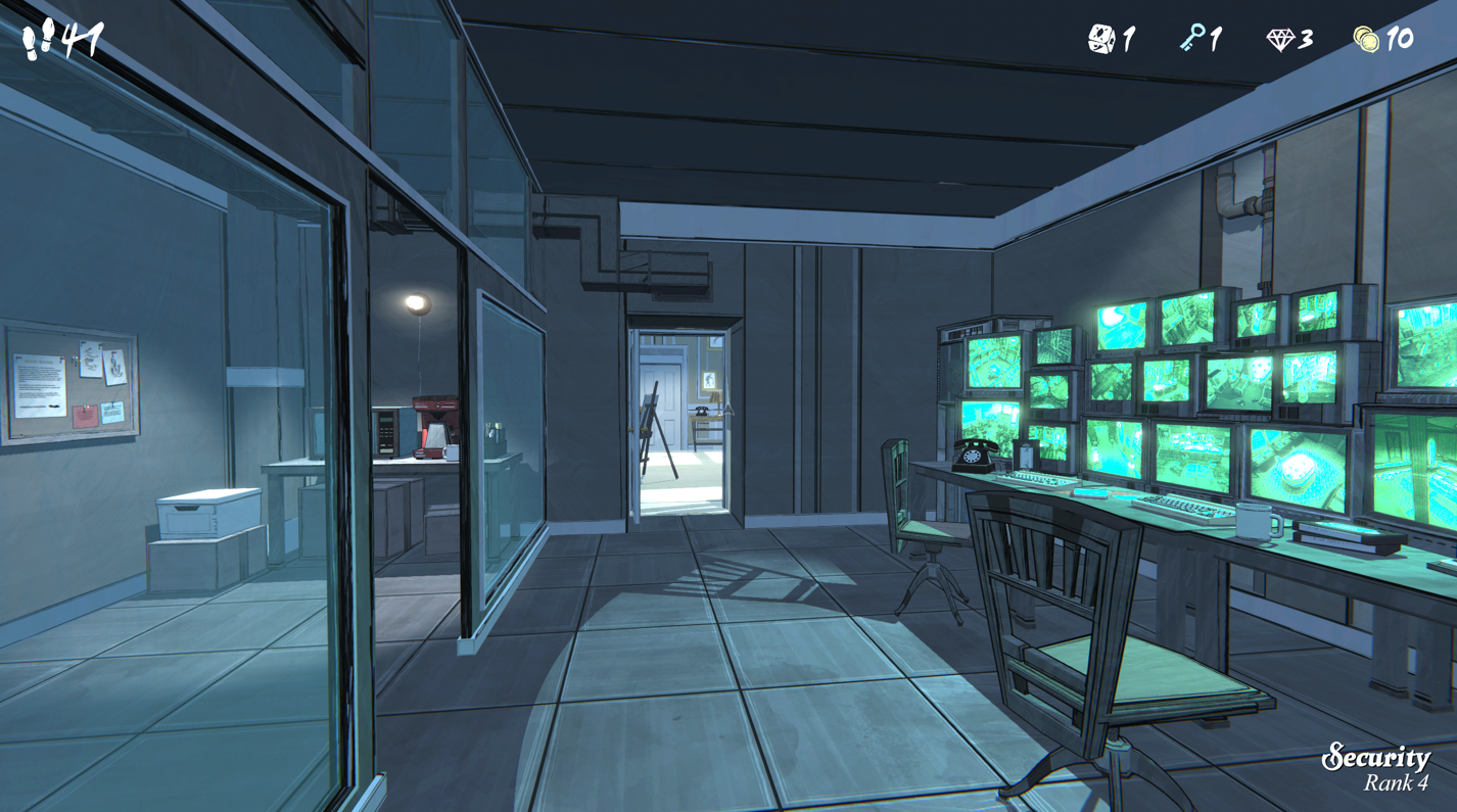 The Blue Prince security room