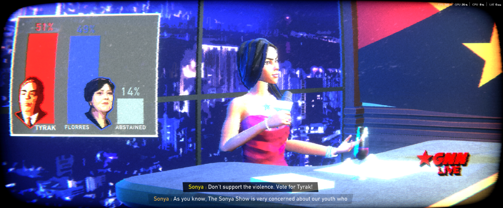 The Sonya show in Rout96