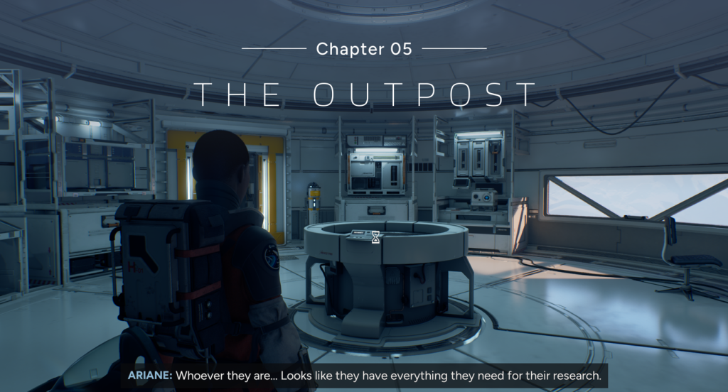 The Outpost Aphelion exploring the outpost