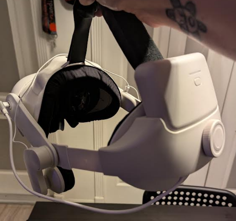 My Quest 3 audio strap