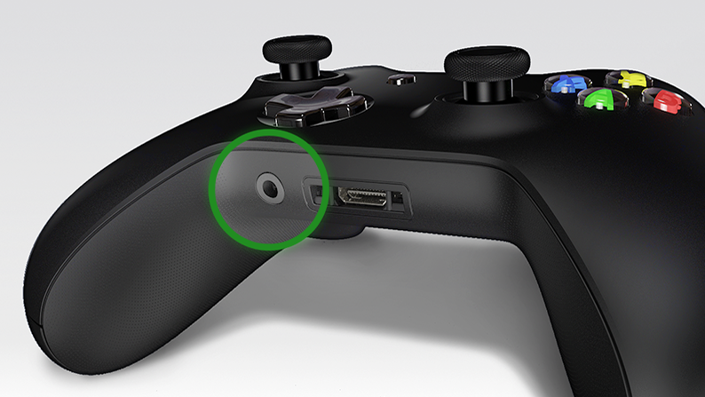 Xbox Series Controller with headphone jack