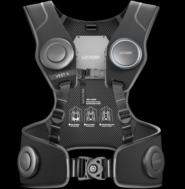 Woojer 4 Vest front view